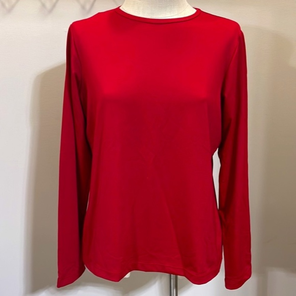 SUSAN GRAVER Style QVC NWT Shirt Size M Long Sleeve T-Shirt 🇺🇸 Made In USA